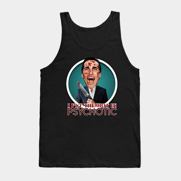 American Psycho Tank Top by Zbornak Designs